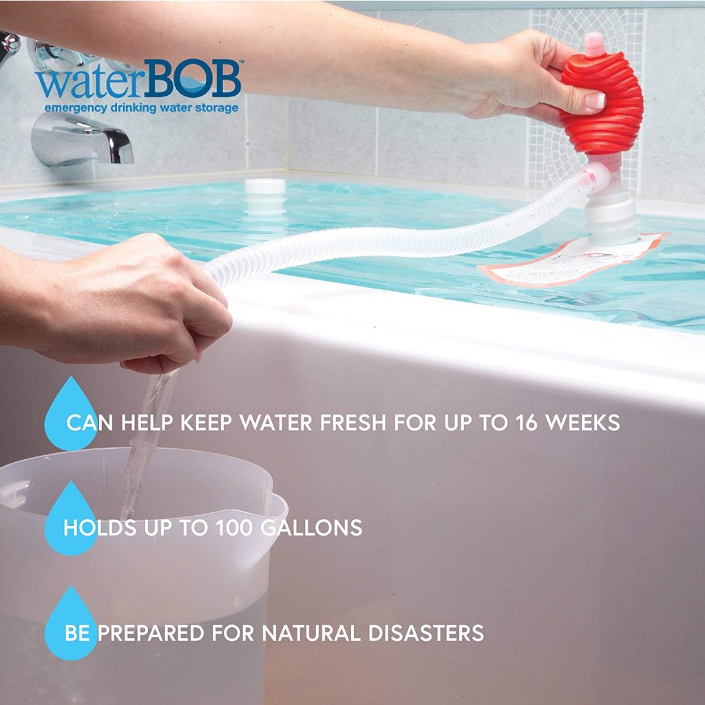 Water BOB Trinkwasser aus der Badewanne, NotfallTrinkwasserspeicher